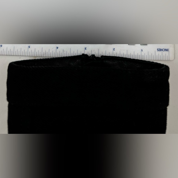 Pandora Ripped Denim Bootie
Black
NWB 
Size 6
4” Heel
6” Heel to Top - Picture 6 of 6